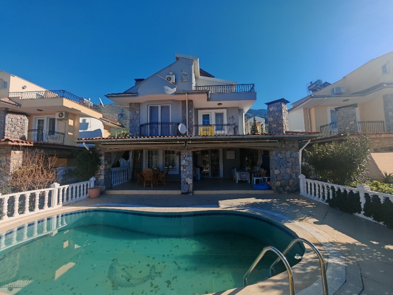 Cheap 3 Bedroom Villa with Pool for Sale in Ovacik Oludeniz, Fethiye Turkey