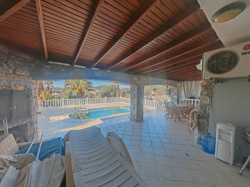 Cheap 3 Bedroom Villa with Pool for Sale in Ovacik Oludeniz, Fethiye Turkey