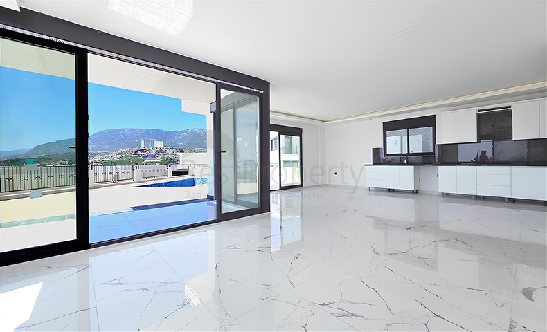 Chic Detached Villa for Sale in Kargicak Alanya Turkey