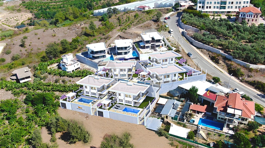 Chic Detached Villa for Sale in Kargicak Alanya Turkey