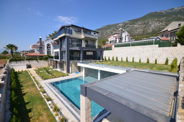 Elegant Modern Villa for Sale in Ovacik Oludeniz Fethiye Turkey