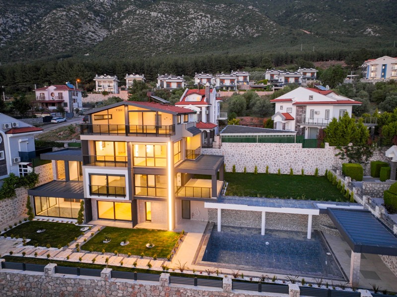 Exclusive 5 Bedroom Villa for Sale in Ovacik Fethiye - Oludeniz Turkey