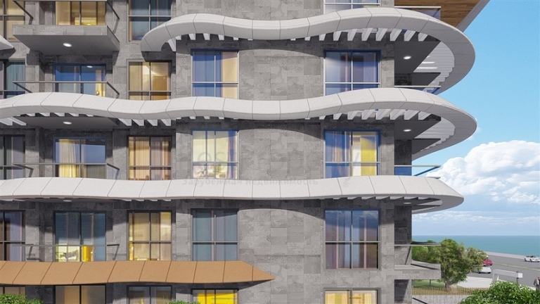Flats in Seafront Development for Sale in Kestel Alanya Turkey