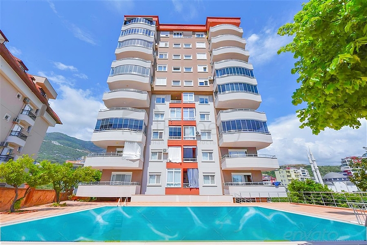 For Sale Apartment with Sea and Mountain Views in Cikcilli Alanya Turkey