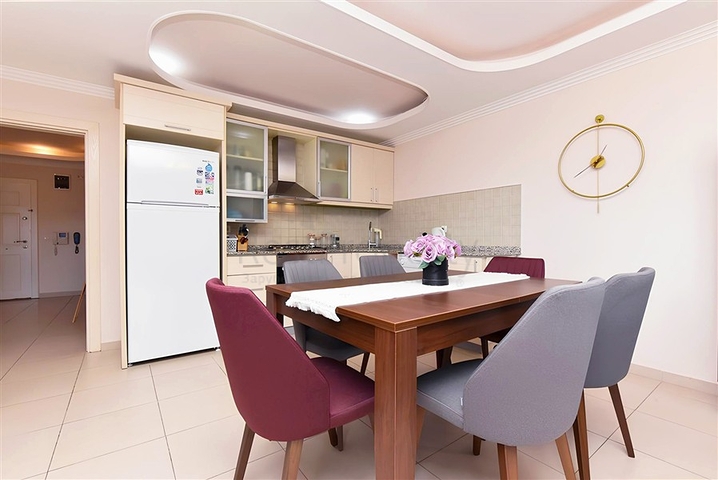 For Sale Apartment with Sea and Mountain Views in Cikcilli Alanya Turkey