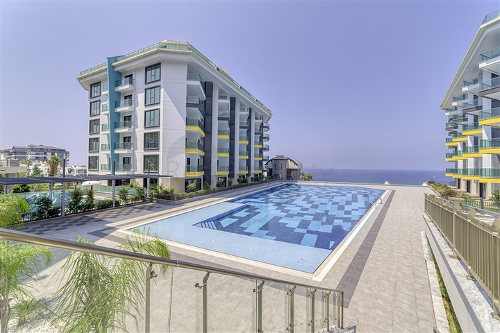 For Sale Luxury Apartment with Sea View in Kargicak Alanya Turkey
