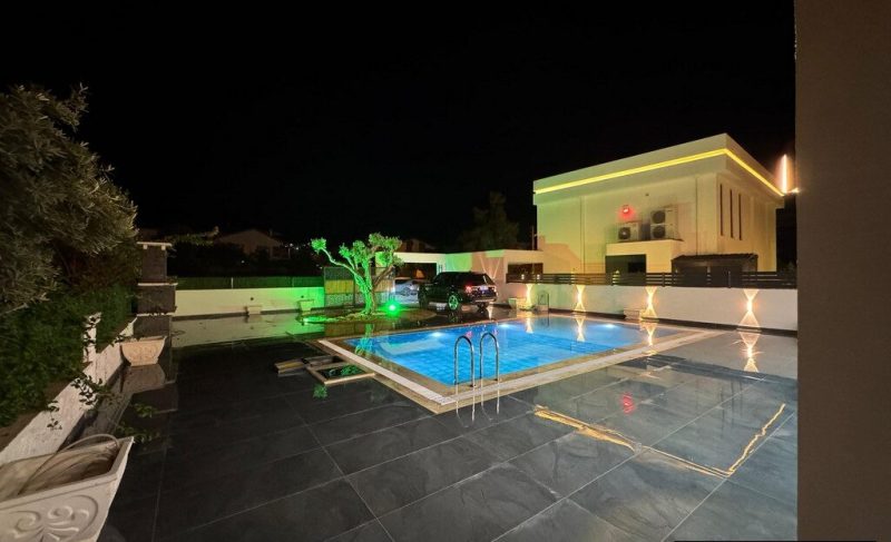 Luxury 4 Bedroom Fully Furnished Villa for Sale in Akbuk Didim Turkey 