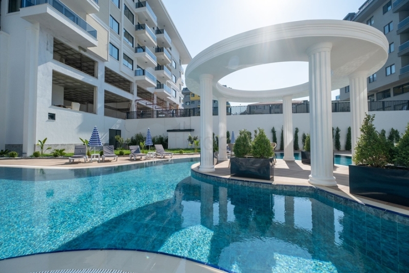 Furnished Apartment for Sale in 200 metres to the Beach in Kargicak Alanya Turkey