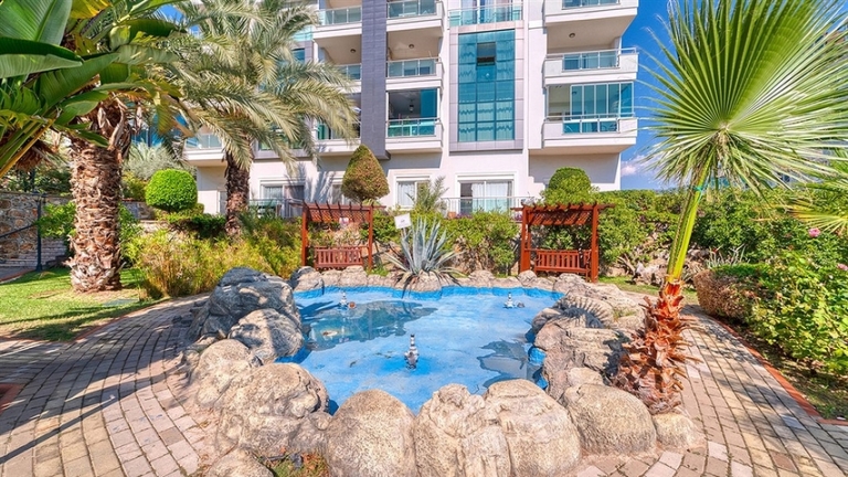 Furnished Modern Flat for Sale in Cikcilli Alanya Turkey