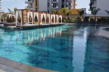 Furnished Sea View Apartment for Sale in Mahmutlar Alanya
