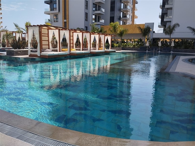 Furnished Sea View Apartment for Sale in Mahmutlar Alanya