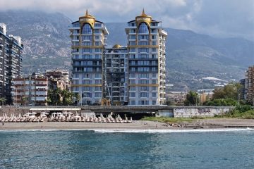 Furnished Sea View Apartment for Sale in Mahmutlar Alanya