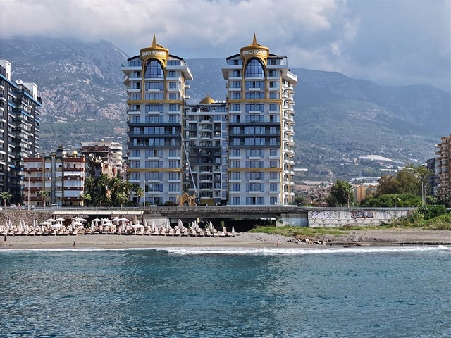 Furnished Sea View Apartment for Sale in Mahmutlar Alanya