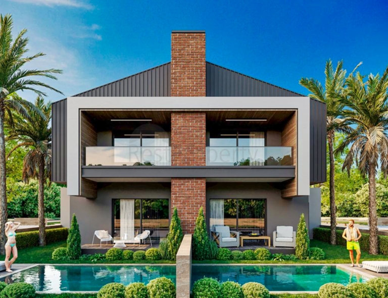 Key Ready Twin Villas for Sale in Dosemealti Antalya Turkey