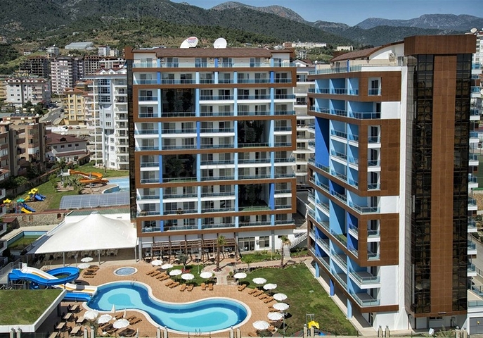 Luxury 1+1 Furnished Apartment for Sale in Cikcilli Alanya Turkey