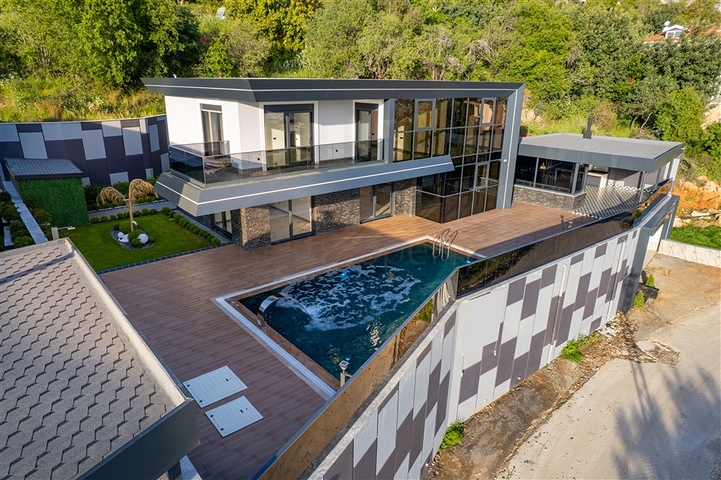 Luxury 4 Bedroom Sea View Villa for Sale in Kestel Alanya Turkey