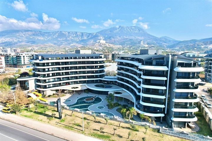 Luxury Apartment with Sea View for Sale in Kargicak Alanya Turkey 