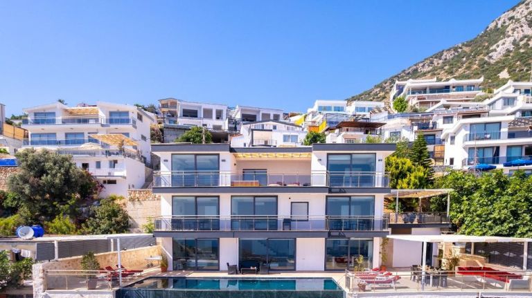 Luxury Detached Villa with Sea Views for Sale in Kalkan Antalya Turkey