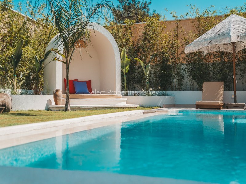 Mediterranean Style Villa for Sale in Hisaronu Oludeniz Fethiye Turkey