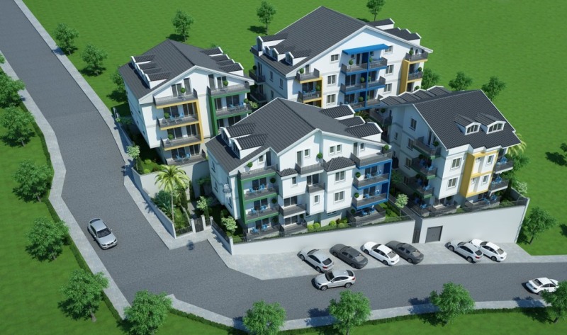 New Apartment for Sale in Tasyaka Fethiye Turkey