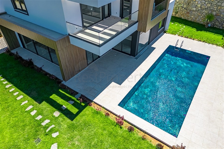 New Villa with Sea Views for Sale in Kargicak Alanya Turkey