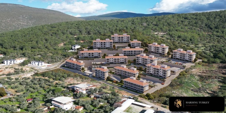 Off- Plan 1 Bedroom Sea View Apartments for Sale in Akbuk Didim Turkey