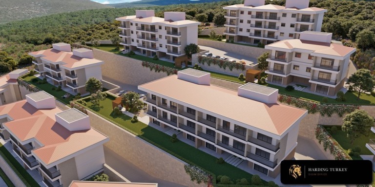 Off- Plan 1 Bedroom Sea View Apartments for Sale in Akbuk Didim Turkey
