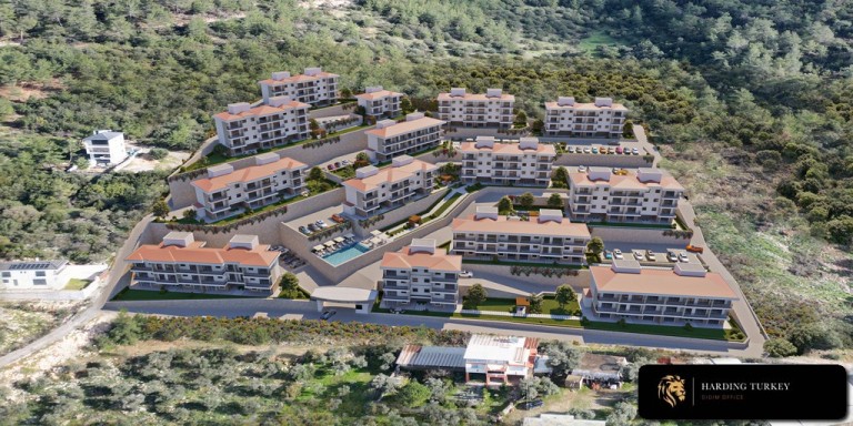 Off- Plan 1 Bedroom Sea View Apartments for Sale in Akbuk Didim Turkey