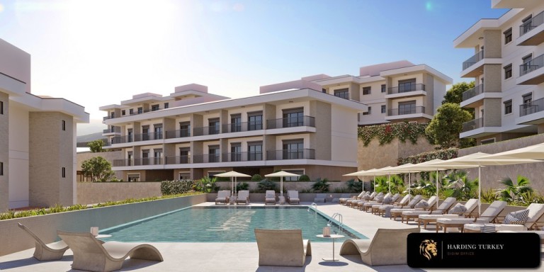 Off- Plan 1 Bedroom Sea View Apartments for Sale in Akbuk Didim Turkey
