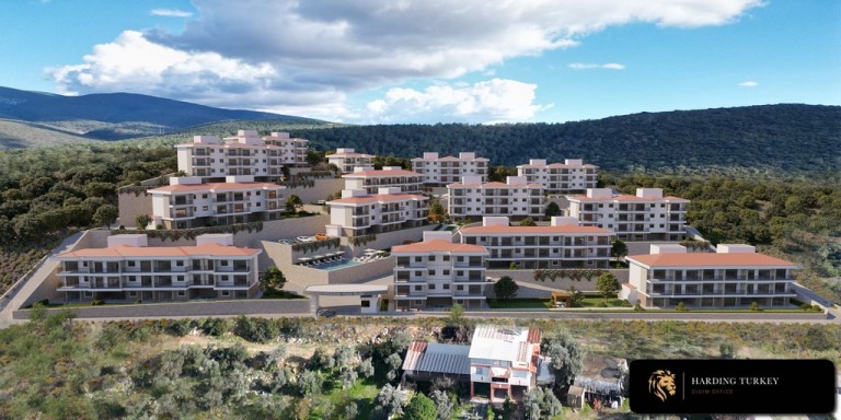 Off- Plan 1 Bedroom Sea View Apartments for Sale in Akbuk Didim Turkey