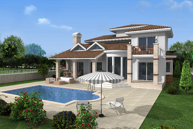 Off-Plan 4 Bedroom Villa for Sale in Seydikemer Fethiye Turkey
