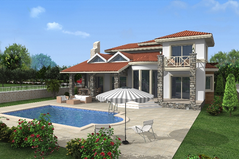 Off-Plan 4 Bedroom Villa for Sale in Seydikemer Fethiye Turkey