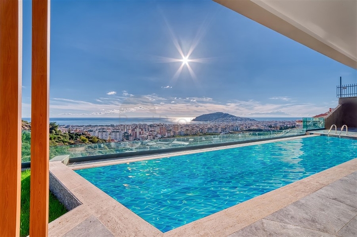 Private Villa with Amazing Sea Views for Sale in Alanya Turkey