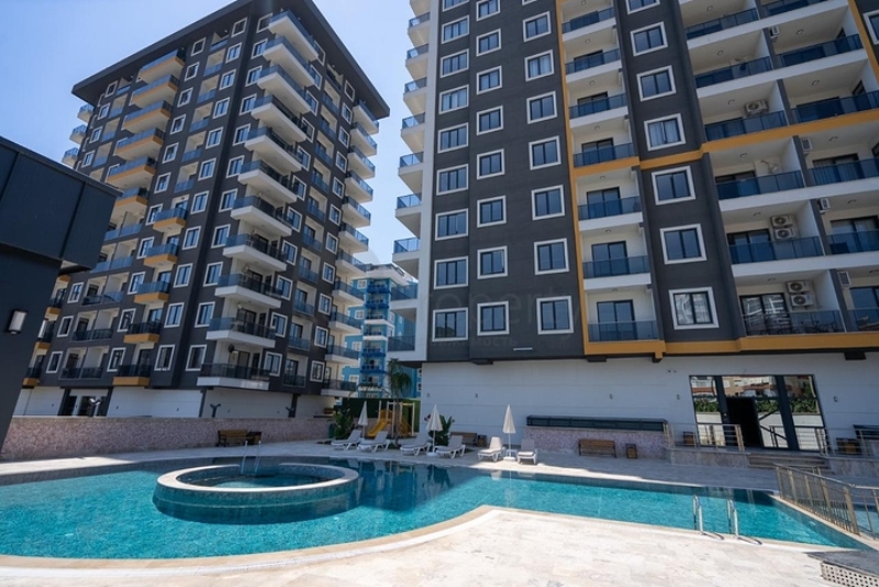 Recently Completed 1 Bedroom Apartments for Sale in Alanya Mahmutlar Turkey