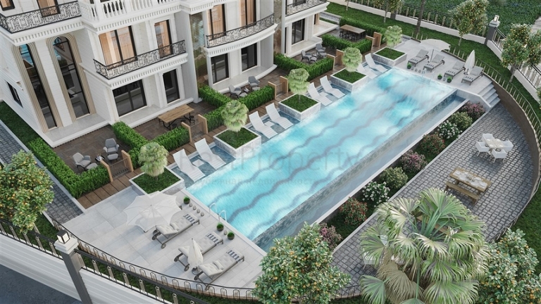 New Apartments in a Modern Residential Complex in Avsallar Alanya Turkey - Close to Completion