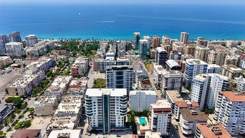 Sea View Spacious Apartment for Sale in Mahmutlar Alanya Turkey
