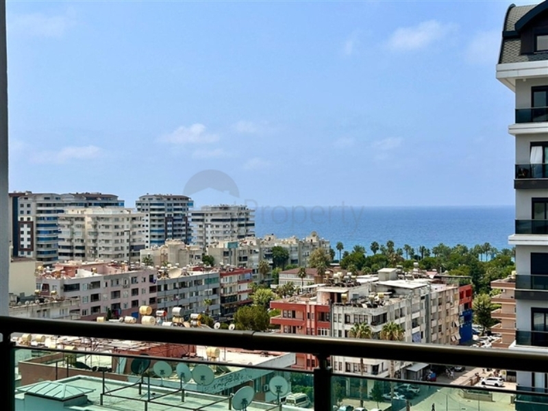 Sea View Spacious Apartment for Sale in Mahmutlar Alanya Turkey