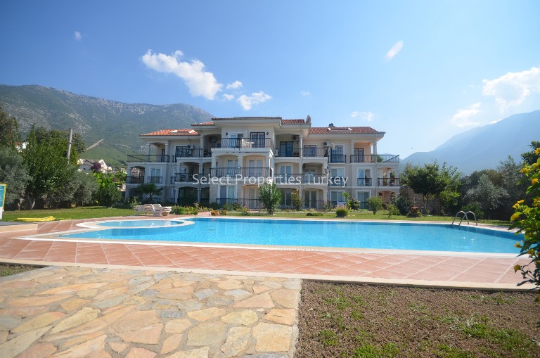Spacious 2 Bedroom Duplex Apartment for Sale in Ovacik Fethiye Turkey