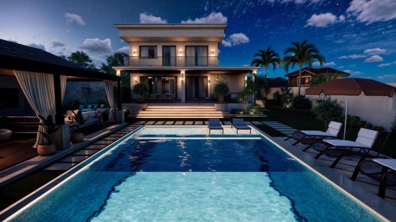 Special Detached Villa with Pool for Sale in Kargi, Fethiye