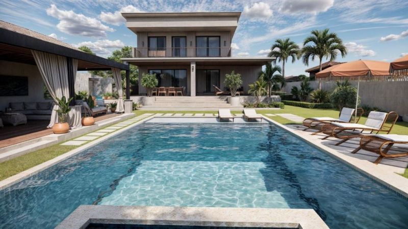 Special Detached Villa with Pool for Sale in Kargi, Fethiye