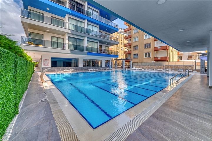 Furnished 2 Bedroom Property Close By the Beach for Sale in Mahmutlar Alanya Turkey
