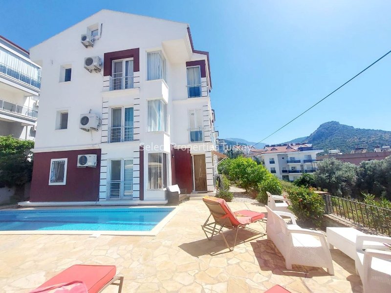 2 Bedroom Spacious Duplex Apartment for Sale in Patlangic District of Fethiye Turkiye