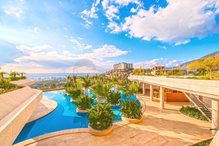 Charming 2 Bedroom flat with spacious spaces on Riviera Imperial Development, Kargicak, Alanya, Turkey