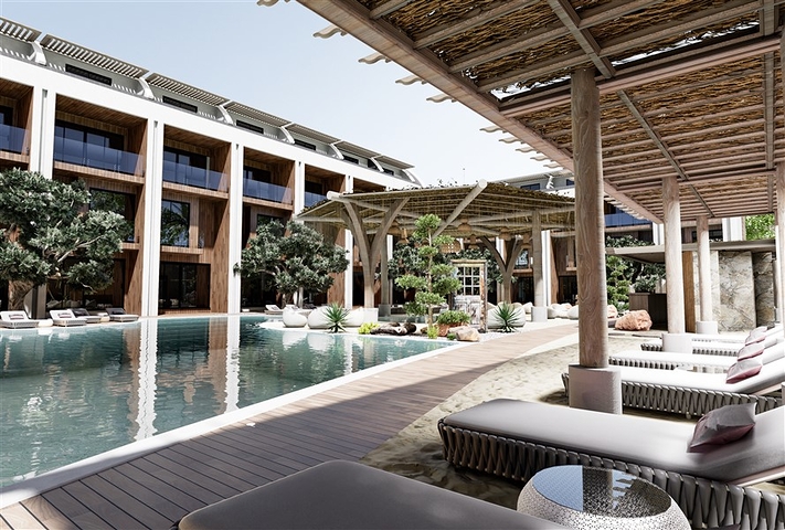 Contemporary Alanya Properties for Sale Sitauted Close to the Beach in Konakli Area