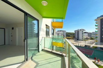 For Sale 1+1 Apartment with Sea View in Avsallar Alanya Turkey