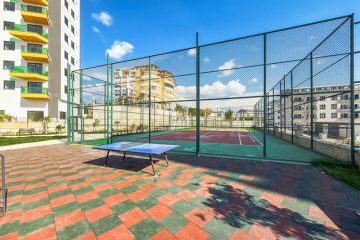For Sale 1+1 Apartment with Sea View in Avsallar Alanya Turkey