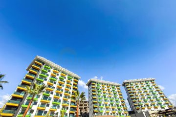 For Sale 1+1 Apartment with Sea View in Avsallar Alanya Turkey