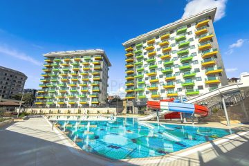 For Sale 1+1 Apartment with Sea View in Avsallar Alanya Turkey