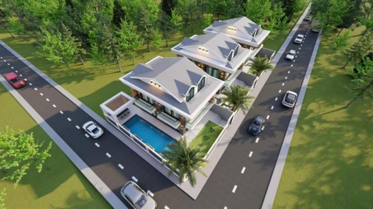 Luxury Private Houses for Sale Babatasi Close to Fethiye Centre Turkey
