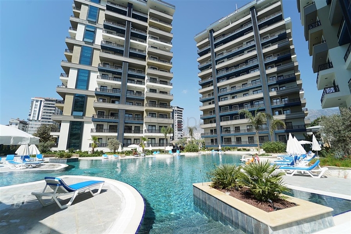 Modern Turn Key Apartments with One Bedroom in Mahmutlar Alanya Turkey